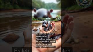 Zwergflusspferd tiere animals fakten facts deutsch liebe natur wissen funny lustig [upl. by Dnaltiak867]