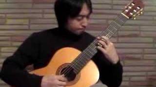 Lute Suite Nr1 V Bourree in E minor by J S Bach [upl. by Ransome]