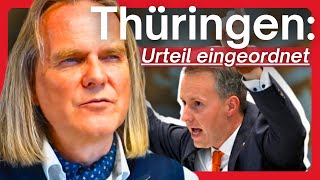 Urteil zum Thüringer Landtag  Diskontinuität und Strategem 23  Prof Dr Christian Rieck [upl. by Lenor47]