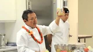 HFWF12 Hawaii Food amp Wine Festival cooking demo by Chef Hiroshi Fukui [upl. by Kwasi41]