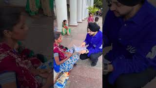 Helping someone makes god happyAmandeep Singh Vlogshelp viralreels instadaily youtube [upl. by Otnas]