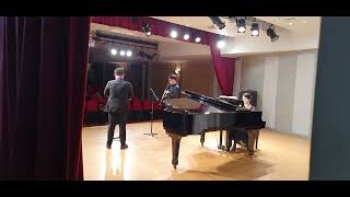 Mangani Concertpiece two Clarinet and Piano 은성호와 동행에서 [upl. by Aicilic]