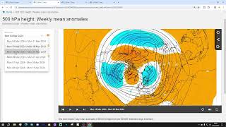 EC 30 Day Weather Forecast For UK amp Europe 4th March To 1st April 2024 [upl. by Casteel]