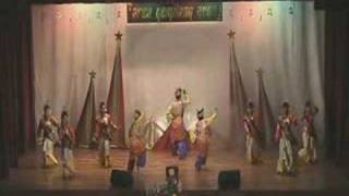 Tualang Tiga  Malay Dance By Fuchun CC MAEC [upl. by Eiroc]