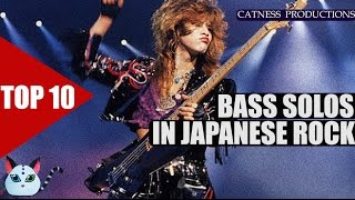 TOP 10 Bass solos in JRockVisual kei  Catness Productions [upl. by Golda]