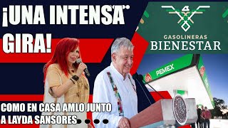 envivo POR MENORES DE LA INTENSA GIRA DE amlo Y Layda Sansores POR CALAKMUL [upl. by Sitoiganap675]