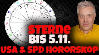 ASTROLOGIE  USWahl  SPD Horoskops und deine STERNE bis 5 November [upl. by Harriette]