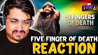 5 FINGER OF DEATH  VICHAAR  HUSTLE 40 REACTION [upl. by Eneleuqcaj]