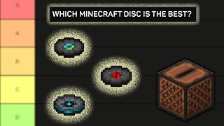 I RANKED EVERY MINECRAFT DISC [upl. by Ysnap]