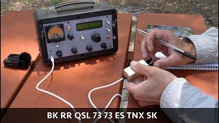 Summits on the air SOTA using Penntek TR45L transceiver  Mt Elliot VK2HU093 [upl. by Azirb]