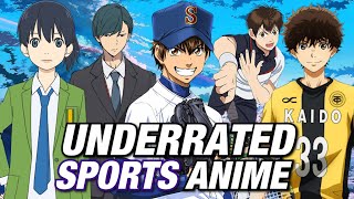 10 UNDERRATED SPORTS ANIME  anime recommendations [upl. by Denny413]