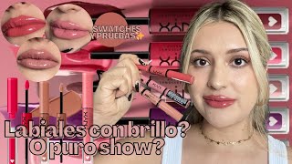 Labiales EFECTO GLOSS Shine Loud de NYX Cosmetics ¡NO TRANSIFEREN  Stephanie Soria [upl. by Acisseg]