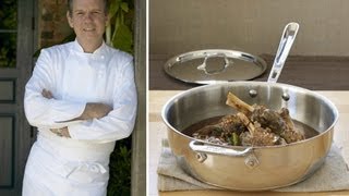 Lamb Shanks Roasted quotal la Matignonquot with Chef Thomas Keller [upl. by Karon]