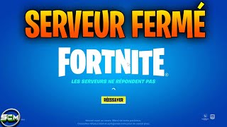 Pourquoi les Serveurs sont Fermé et ne Répondent Pas Fortnite Astuce Solution Comment se Connecter [upl. by Aihsekan679]