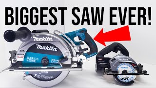 Makita 40v 260mm Circular Saw  Makitas Largest Ever Cordless Circular Saw 1014quot [upl. by Inaniel]