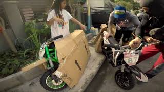 UNBOXING POCKET BIKE 50CC PART 1 [upl. by Kcub]