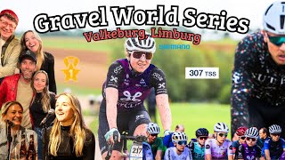 UCI Gravel World Cup Surviving The Wind  Race vlog [upl. by Lonyer]