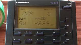 Buzzer UVB76 Shortwave 4625 kHz Daytime May 2018 [upl. by Fachini773]