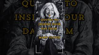 Mary Oliver was an American poet celebrated for her naturethemed and spiritual poetry motivation [upl. by Nylg]