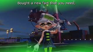 Misheard Lyric Video quotTide Goes Outquot Splatoon [upl. by Harpp768]