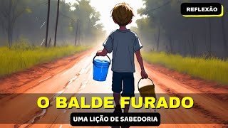 O segredo do balde furado  Uma lição para você levar para vida inteira  REFLEXÃO  PARÁBOLA [upl. by Zerline39]