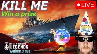 3rd Annual Sink Jankenomics for 100 BDay Stream  World of Warships Legends Xbox Live [upl. by Asabi]