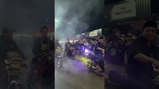 Blayeran Fulllll Rx King pawai akbar Maulid desa Pakis bersama KMKC Magelang blayer135cc rxking [upl. by Osbourn]