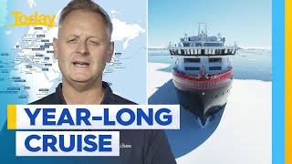 Aussies now able to go on yearlong cruise  Today Show Australia [upl. by Airdnek110]