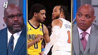 Inside the NBA reacts to Pacers vs Knicks Game 1 Highlights [upl. by Anirdnaxela65]