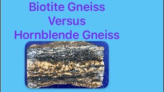 Biotite Gneiss Or Hornblende Gneiss [upl. by Marquis844]