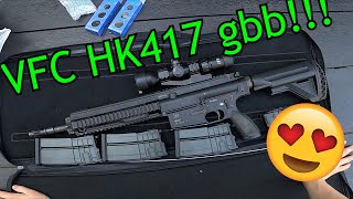 VFC HK417 GBB Unboxaus  Look At That RECOIL [upl. by Daune]