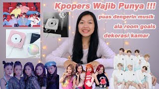 BUKAN KPOPERS KALO BELUM PUNYA INI   Unboxing CD Player [upl. by Rayham]