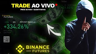 Como Operar na BINANCE na PRÁTICA  TRADE AO VIVO em CONTA REAL [upl. by Andres]