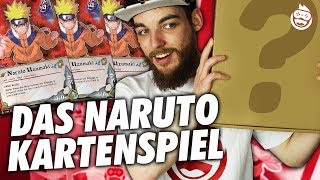 DAS UNBEKANNTE NARUTO KARTENSPIEL  GEWINNSPIEL [upl. by Olotrab]