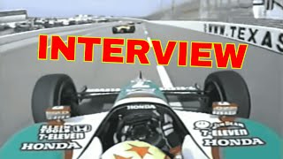 2003 IRL Texas 2  Dan Wheldon InRace Interview Driving 7Eleven Car [upl. by Milks]