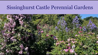 🌹 UK Sissinghurst Castle Garden Walking Tour  Exotic Perennials amp White Garden [upl. by Beilul598]