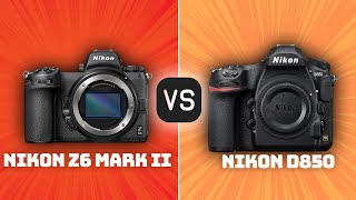 Nikon Z6 Mark II vs Nikon D850 Which Camera Is Better With Ratings amp Sample Footage [upl. by Duster]