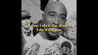 2Pac  Ambitionz Az a Ridah  Super Lyrics Effect Experience [upl. by Trinl]