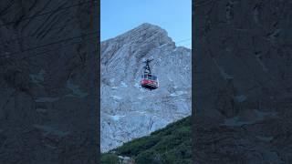 Hochalmbahn mit Alpspitze im Hintergrund Garmisch Partenkirchen alpen mountains [upl. by Av]