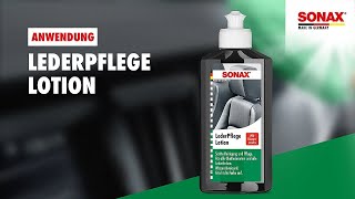 How to use SONAX Leather Care Lotion [upl. by Maisel]