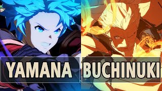 GBVSR🔥Yamana Gran Vs Buchinuki Soriz🔥 High Level Gameplay [upl. by Brawley83]