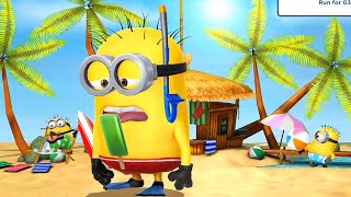 Snorkeler and Jerry minions completed levels 1920 and 21 with Motocross bike and Flipper props [upl. by Crandall]