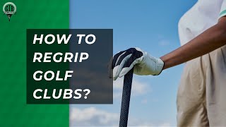 How to Regrip Your Golf Clubs at Home  Step by Step Guide [upl. by Esenaj]