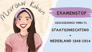 Examen  MAVO 4  Geschiedenis  Staatsinrichting  Nederland 18481914 [upl. by Goth]