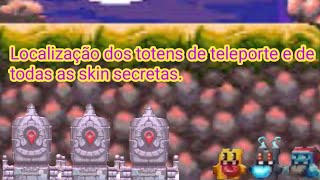 Localização de todos os totens de teleporte e de todas as skins secretas Super Mombo Quest [upl. by Conan168]