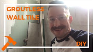 Dumawall Wall Tile Installation Basics  Groutless Tile How To [upl. by Haidabo735]