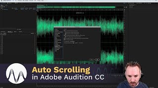 Auto Scrolling in Adobe Audition CC 2018 [upl. by Forsta235]