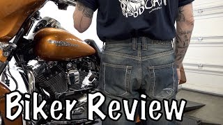 Rokker Original Protective Motorcycle Riding JeansReview [upl. by Langan]