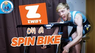 How To Use a ZWIFT on a Spin Bike  Advantages amp Disadvantages [upl. by Mcnally1]