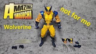 Amazing Yamaguchi Revoltech Wolverine Action Figure Review revoltech xmen [upl. by Alyss]